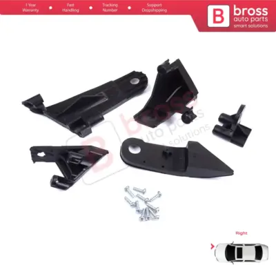 Staffa Supporto Faro Anteriore Destro per Dacia Renault Duster MK2 2017-2024
