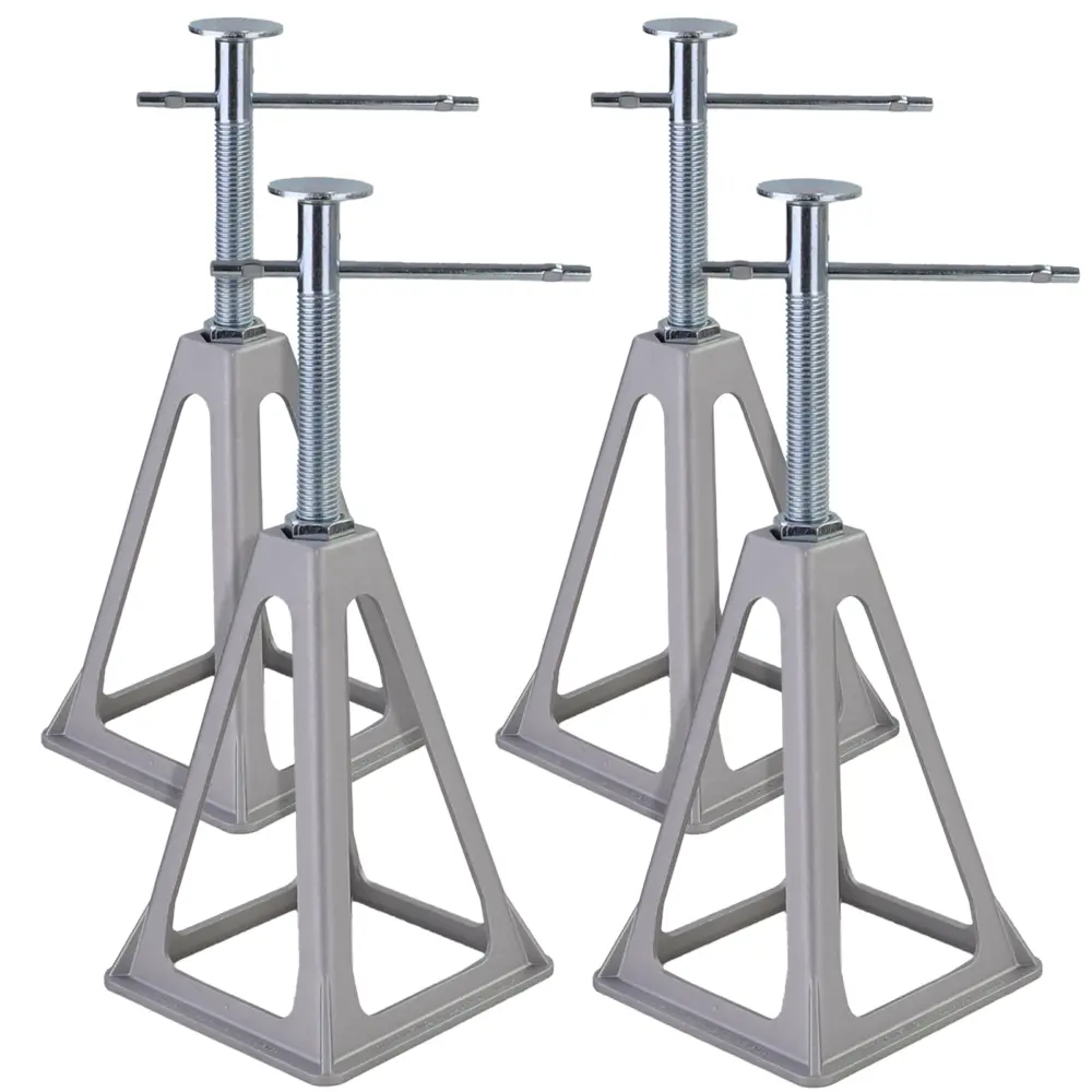 Supporti Regolabili per Caravan e Camper 28-43cm Set 4 Pezzi Universale