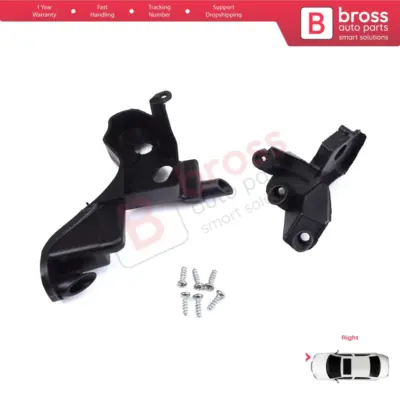 Supporto Fissaggio Faro Destro per Citroën C4 MK2 B7 Nc 2009-2018 DS4 MK1