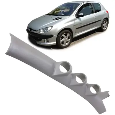 Supporto Montante a Serie 3 per Manometro 52mm per Peugeot 206 98-09