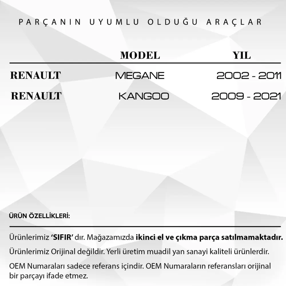 Supporto Radiatore per Renault Megane, Kangoo