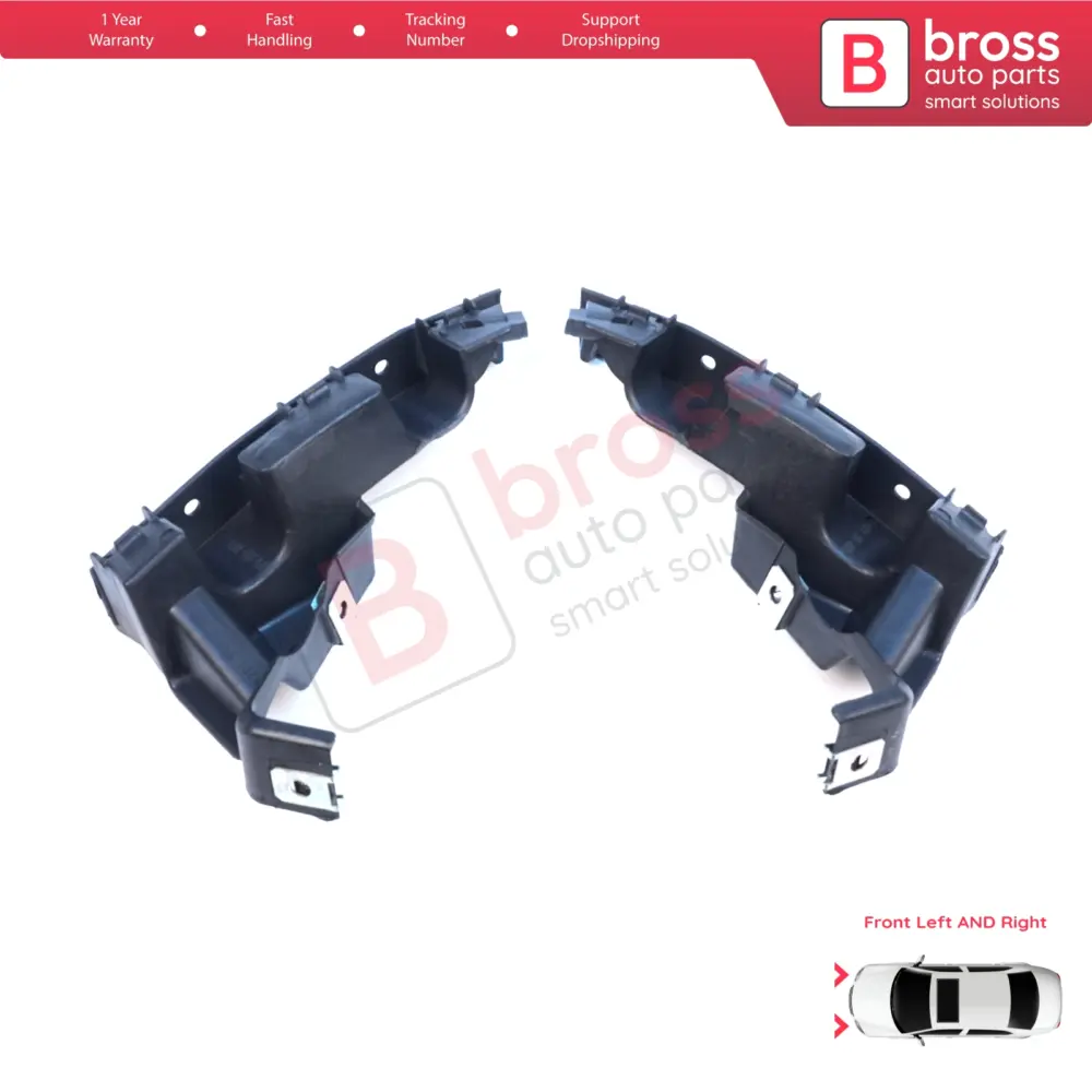 Supporto Staffa Anteriore Sinistro Destro Paraurti per Renault Symbol Thalia