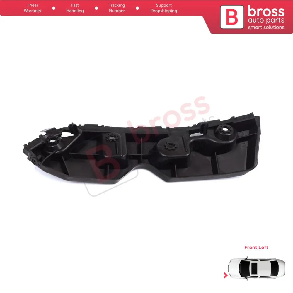 Supporto Staffa Anteriore Sinistro Paraurti per Renault Dacia Duster MK1 Hs
