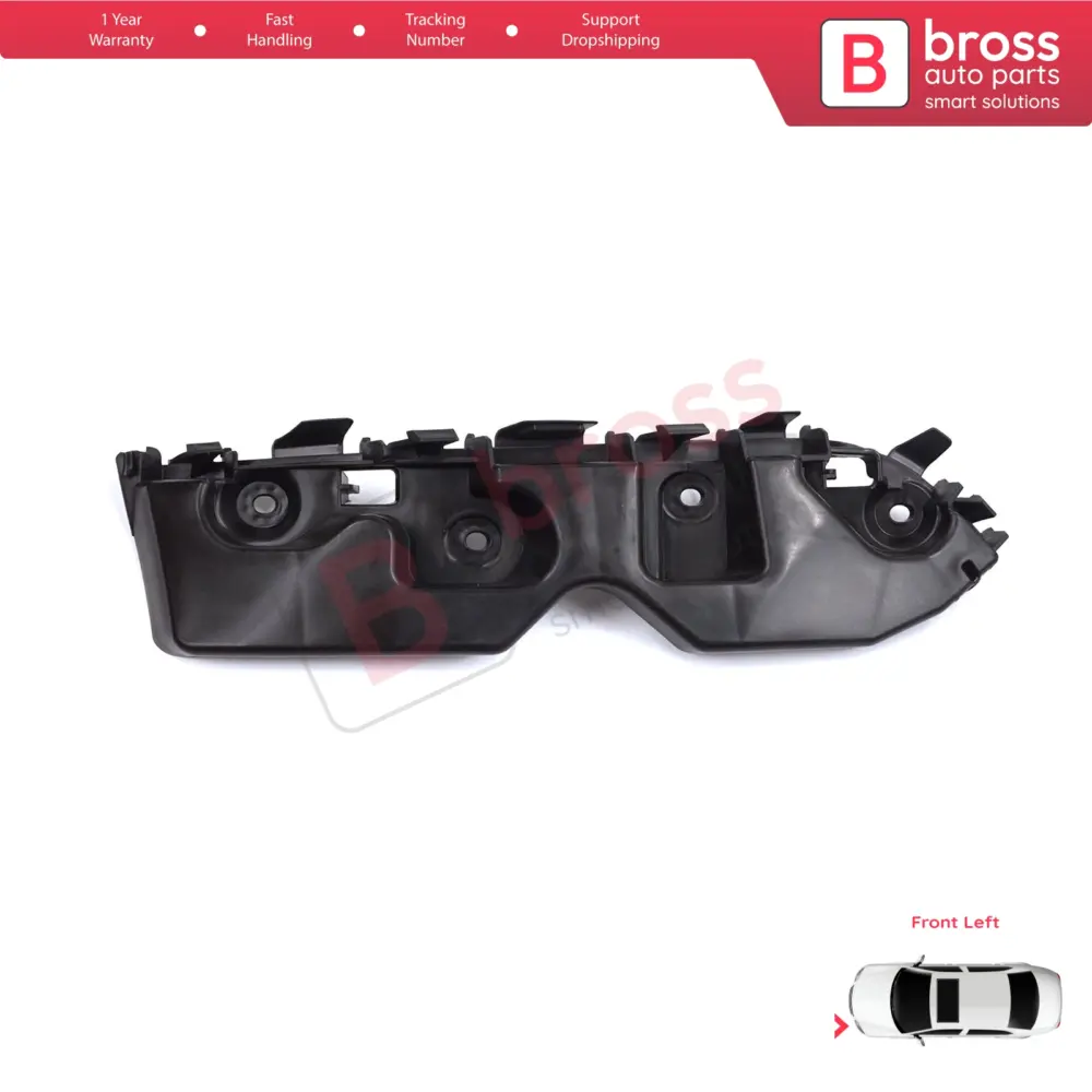Supporto Staffa Anteriore Sinistro Paraurti per Renault Dacia Duster MK1 Hs