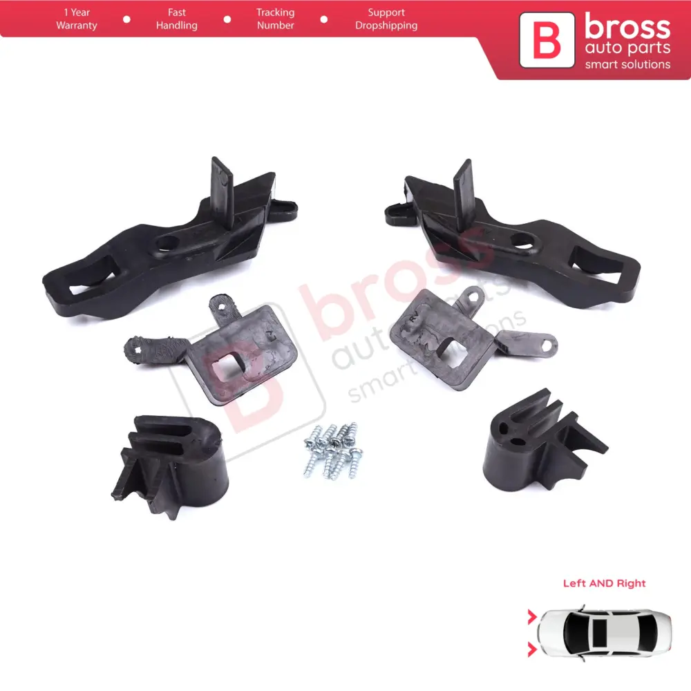 Supporto Staffa Fissaggio Fanale Anteriore Dx Sx per Citroën C Elysee Dd
