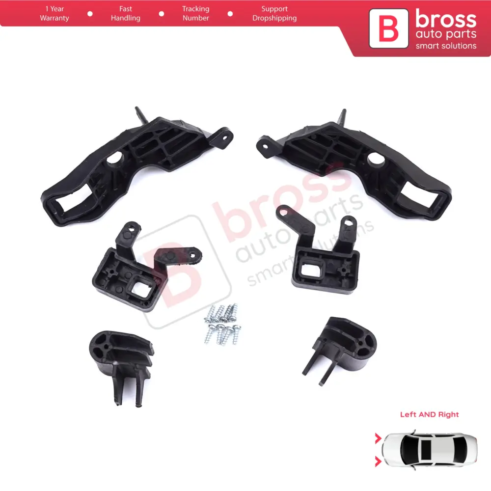 Supporto Staffa Fissaggio Fanale Anteriore Dx Sx per Citroën C Elysee Dd
