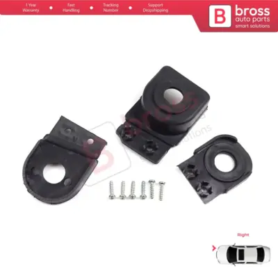 Supporto Staffa Fissaggio Faro Destro Anteriore per Audi A6 C6 2004-2011