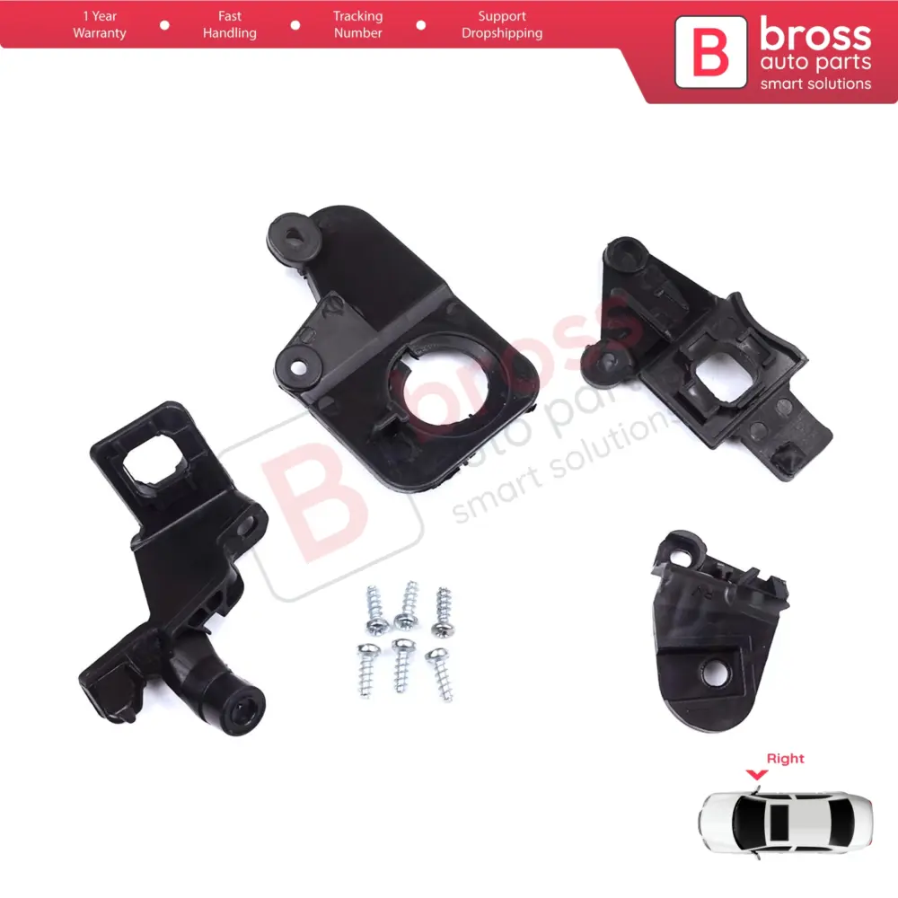 Supporto Staffa Fissaggio Faro Destro per Citroën C5 MK2 MK3 2008-2017