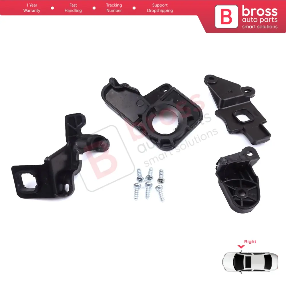 Supporto Staffa Fissaggio Faro Destro per Citroën C5 MK2 MK3 2008-2017