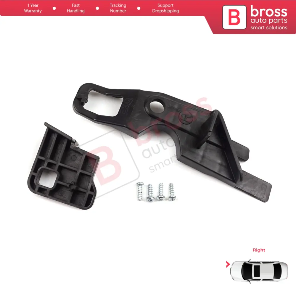 Supporto Staffa Fissaggio Faro Destro per Peugeot 301 Pre-facelift 2012-2017
