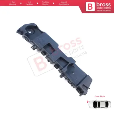 Supporto Staffa Fissaggio Paraurti Anteriore Destro per Renault Dacia Logan