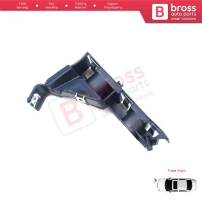 Supporto Staffa Fissaggio Paraurti Anteriore Destro per Renault Symbol Thalia