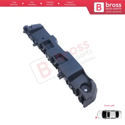 Supporto Staffa Fissaggio Paraurti Anteriore Sinistro per Renault Dacia Logan