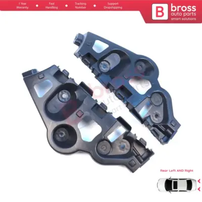 Supporto Staffa Fissaggio Paraurti Posteriore Sinistro Destro per Renault Dacia