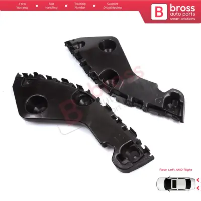 Supporto Staffa Fissaggio Paraurti Posteriore Sinistro Destro per Renault Dacia
