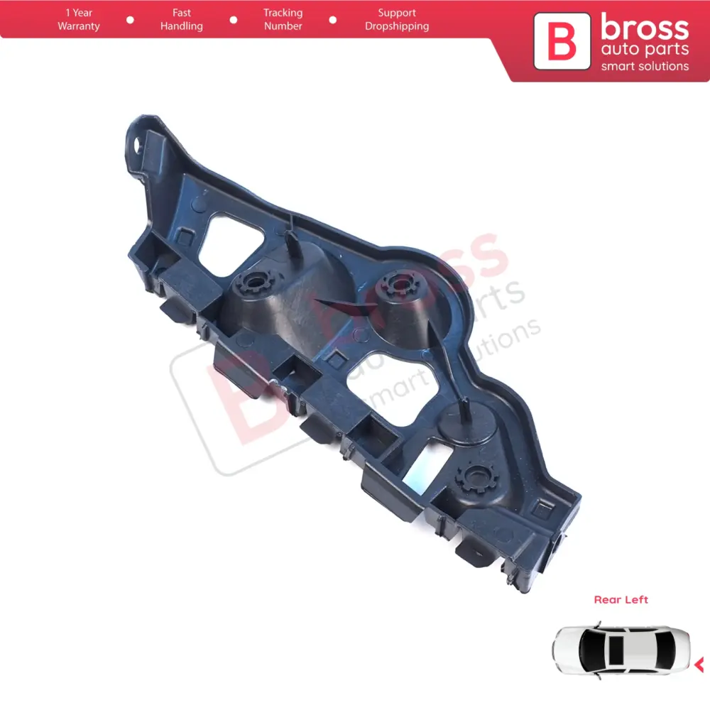 Supporto Staffa Fissaggio Paraurti Posteriore Sinistro per Renault Dacia