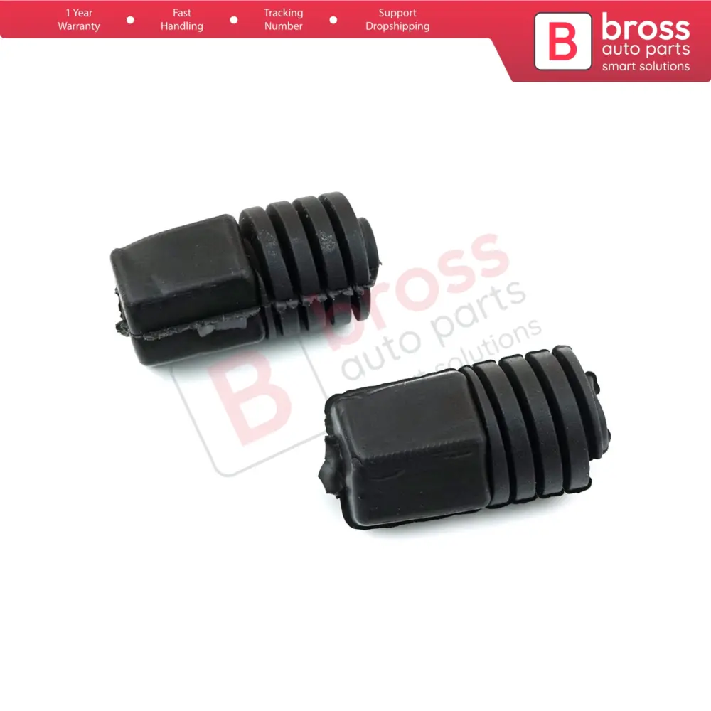 Tampone Gomma Fermacofano 7781964 Anteriore 2 Pezzi per Fiat Alfa Lancia