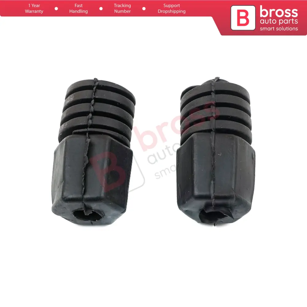 Tampone Gomma Fermacofano 7781964 Anteriore 2 Pezzi per Fiat Alfa Lancia