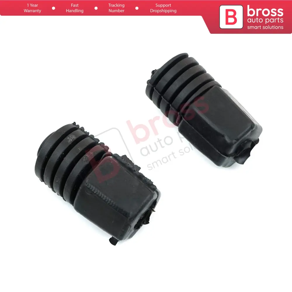Tampone Gomma Fermacofano 7781964 Anteriore 2 Pezzi per Fiat Alfa Lancia