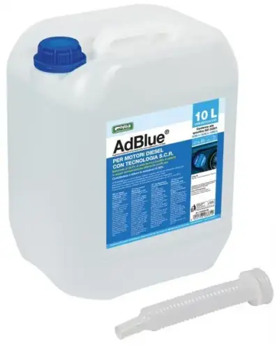 Tanica AdBlue 10 litri con beccuccio contenitore liquido antigelo antiruggine