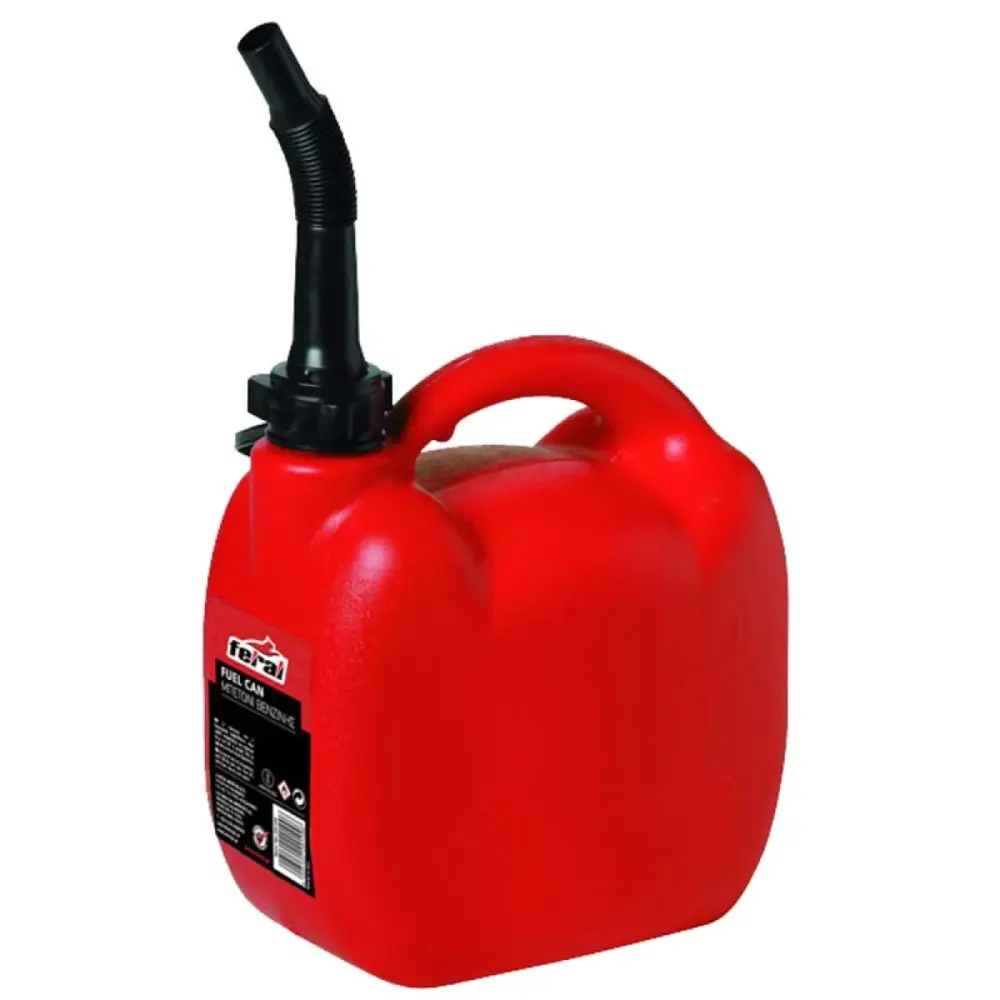Tanica Carburante Plastica Rossa 20 Lt Universale