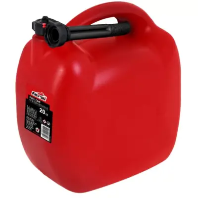 Tanica Carburante Plastica Rossa 20 Lt Universale