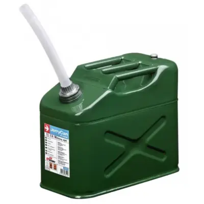 Tanica Metallo Verde Militare 10 Lt Universale