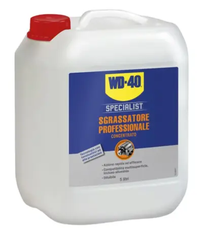 Tanica sgrassatore concentrato antiruggine professionale liquido 5 litri