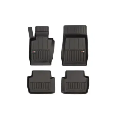 Tappeti Gomma Specifici 4 Pezzi Neri per BMW Serie 3 E46 1998-2005