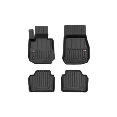 Tappeti Gomma Specifici 4 Pezzi Neri per BMW Serie 4 F36 2013-2017