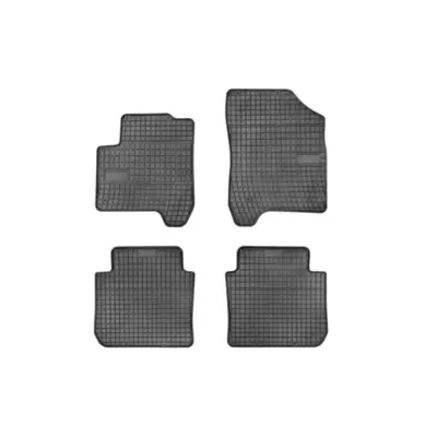 Tappeti Gomma Specifici 4 Pezzi Neri per Citroën C3 Picasso 2009-2017
