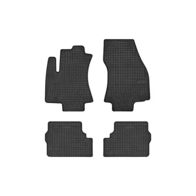 Tappeti Gomma Specifici 4 Pezzi Neri per Opel Zafira a 1999-2005