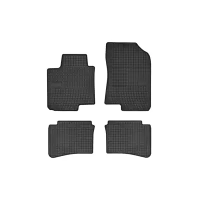 Tappeti Gomma Specifici 4 Pezzi Nero per Hyundai I20 2015-2019