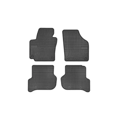Tappeti Gomma Specifici 4 Pezzi Nero per VW Golf V Plus 2004-2009