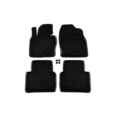Tappeti Gomma Specifici Set 4 Pezzi Neri per Mazda Cx-5 dal 2017