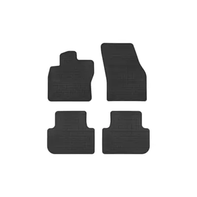 Tappeti Gomma Specifici Set 4 Pezzi Neri per Volkswagen Tiguan dal 2016