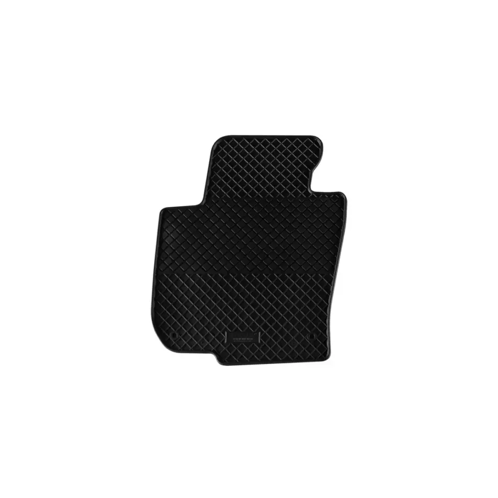 Tappeti Gomma Specifici Set 4 Pezzi Nero per Skoda Superb 2009-2015