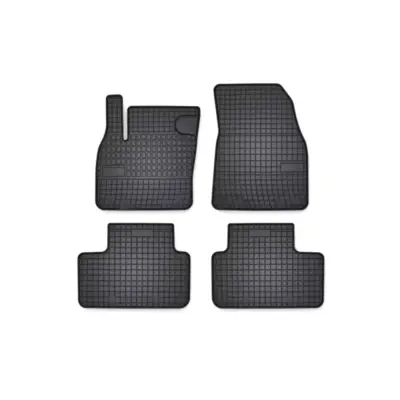 Tappeti Gomma Specifici Set 4 Pezzi Nero per Volvo XC40 dal 2017