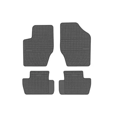 Tappeti in Gomma Specifici 4 Pezzi Neri per Citroën DS4 2011-2015