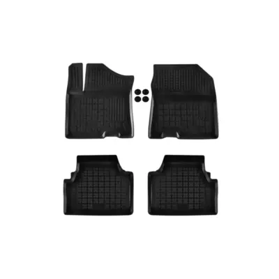 Tappeti in Gomma Specifici Set 4 Pezzi per Hyundai Kona Electric 2018-2023