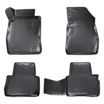 Tappetini 3D Gomma Tpe Set 4 Pezzi per Nissan Juke F15 2010-2019