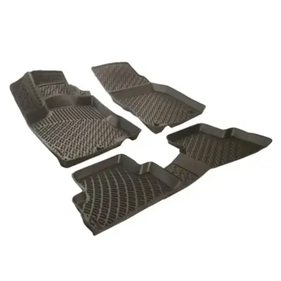 Tappetini 3D Gomma Tpe Set 4 Pezzi per Skoda Yeti 2009-2017