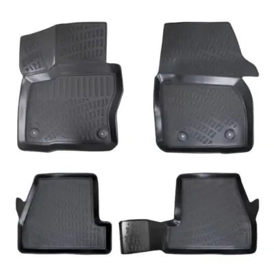 Tappetini 3D in Gomma Tpe Set 4 Pezzi per Ford Focus Iii 2018+
