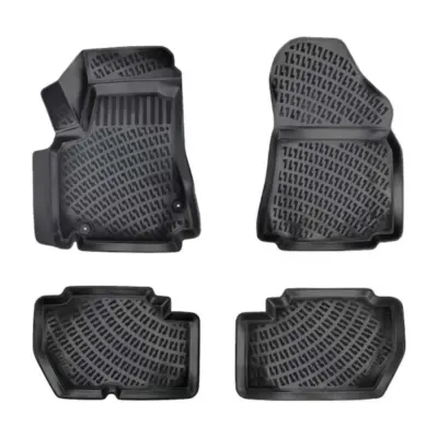 Tappetini 3D in Gomma Tpe Set 4 Pezzi per Peugeot Partner Citroen Berlingo 2009