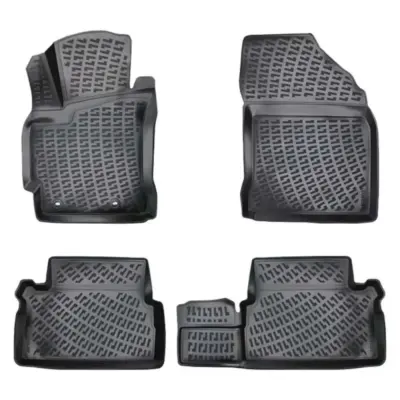 Tappetini 3D in Gomma Tpe Set 4 Pezzi per Toyota Auris 2013-2018