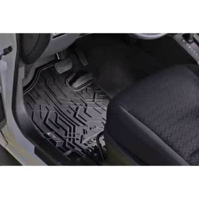 Tappetini Anteriori Gomma 2 Pezzi Neri per Chevrolet Trax 2012-2019