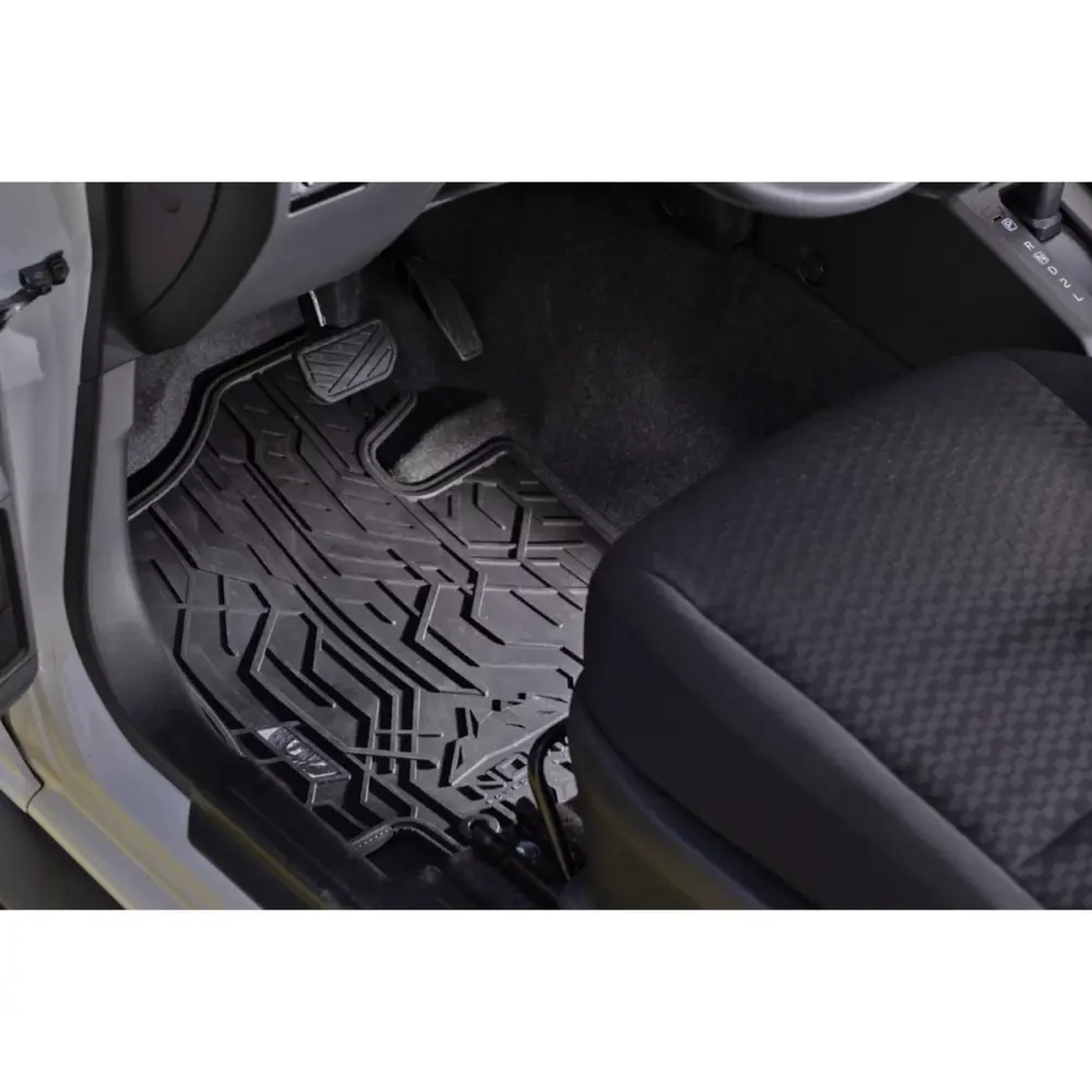Tappetini Anteriori Gomma 2 Pezzi Neri per Chevrolet Trax 2012-2019