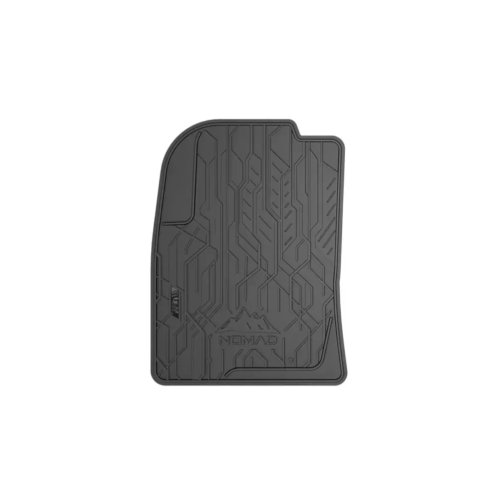 Tappetini Anteriori Gomma 2 Pezzi Neri per Ford Fiesta 2002-2008