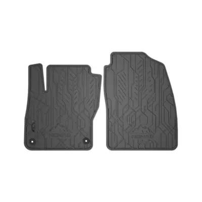 Tappetini Anteriori Gomma 2 Pezzi Neri per Ford Focus 2004-2011