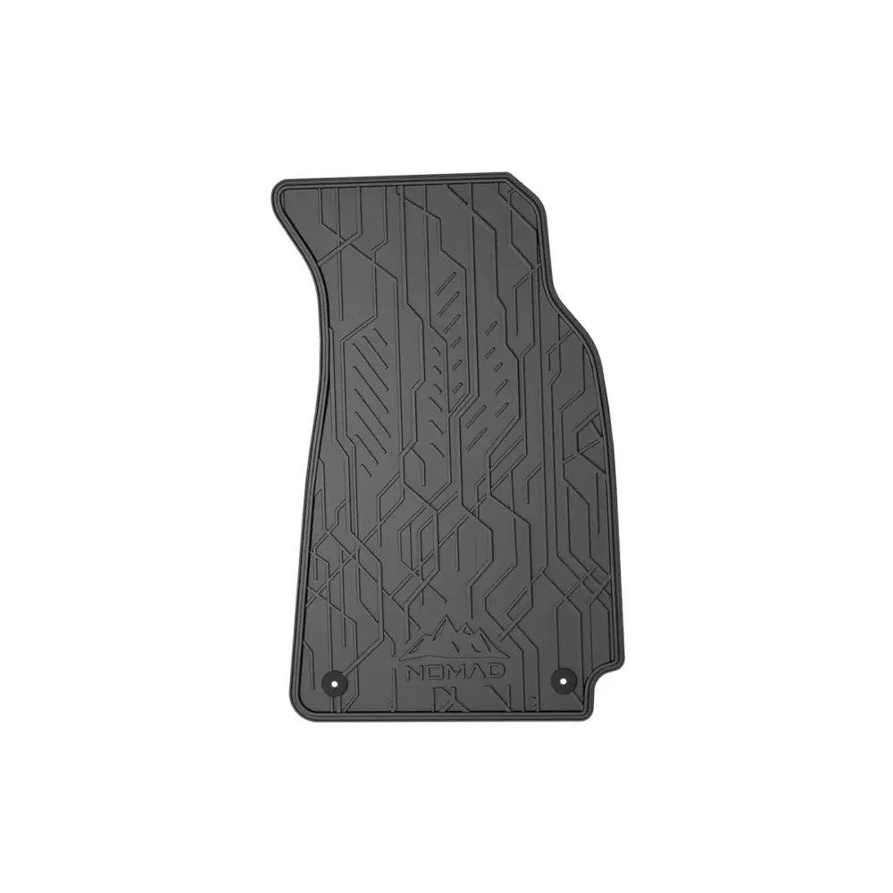 Tappetini Anteriori Gomma 2 Pezzi Neri per Volkswagen Passat B5 1996-2005
